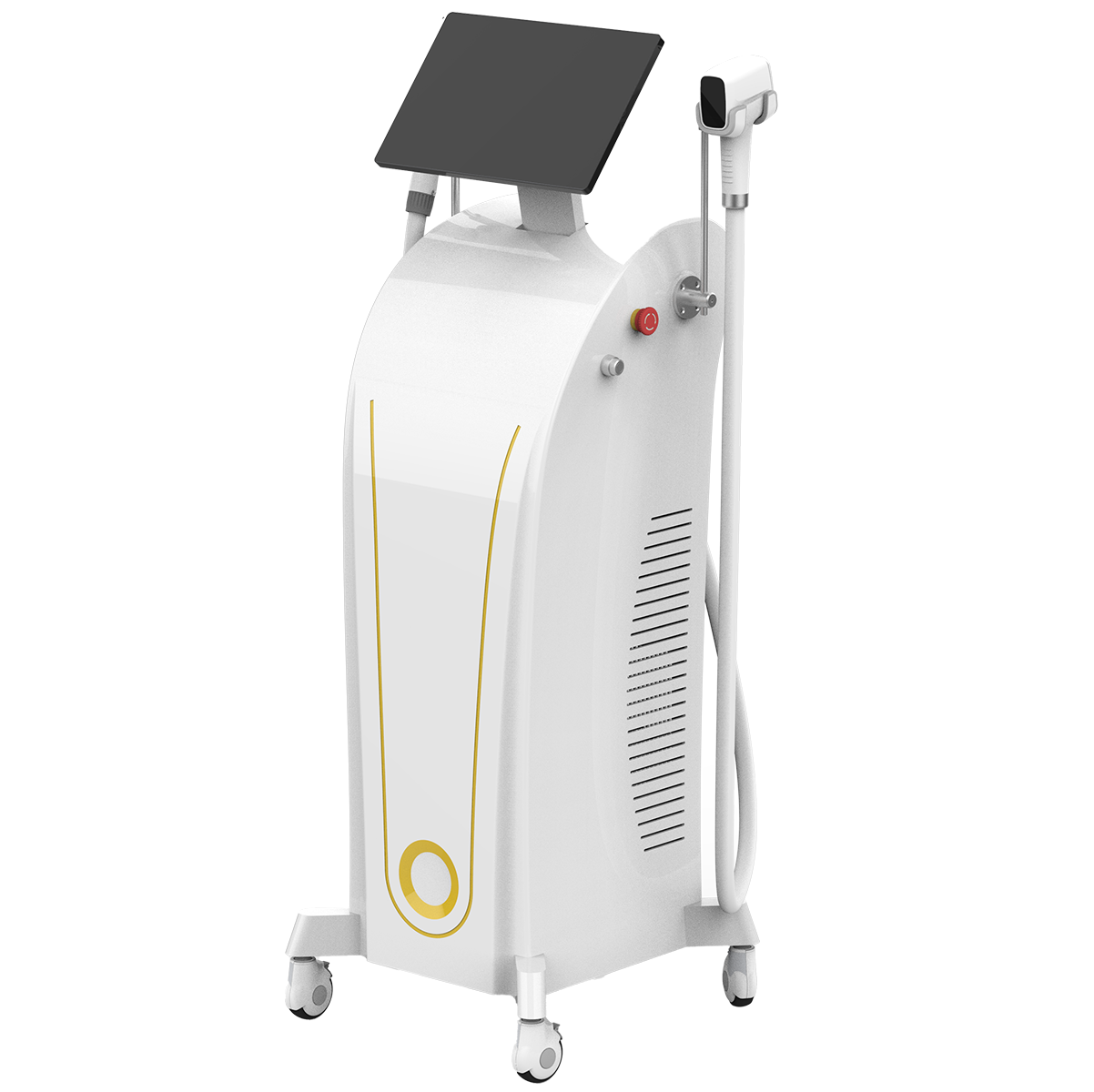 4W Diodenlaser Gerät Seitenansicht